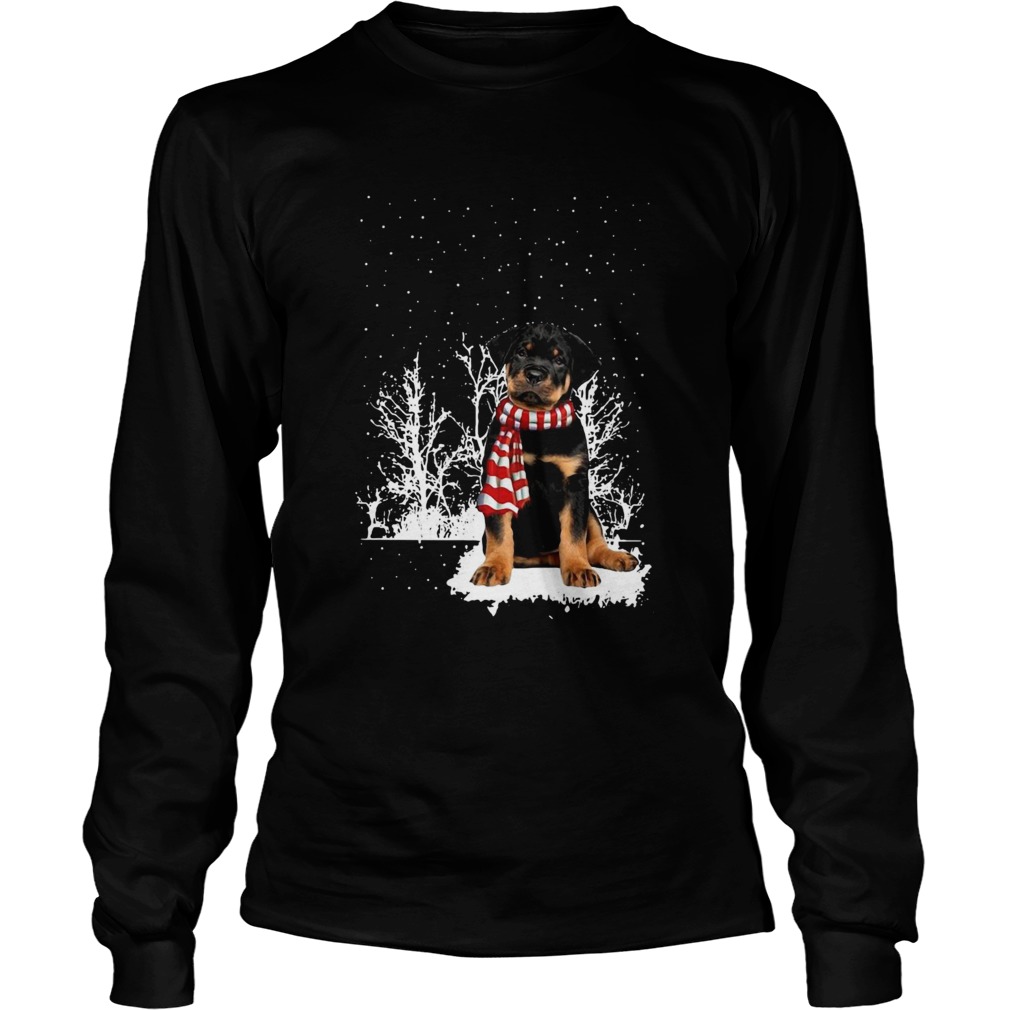 Rottweiler Merry Christmas  Long Sleeve