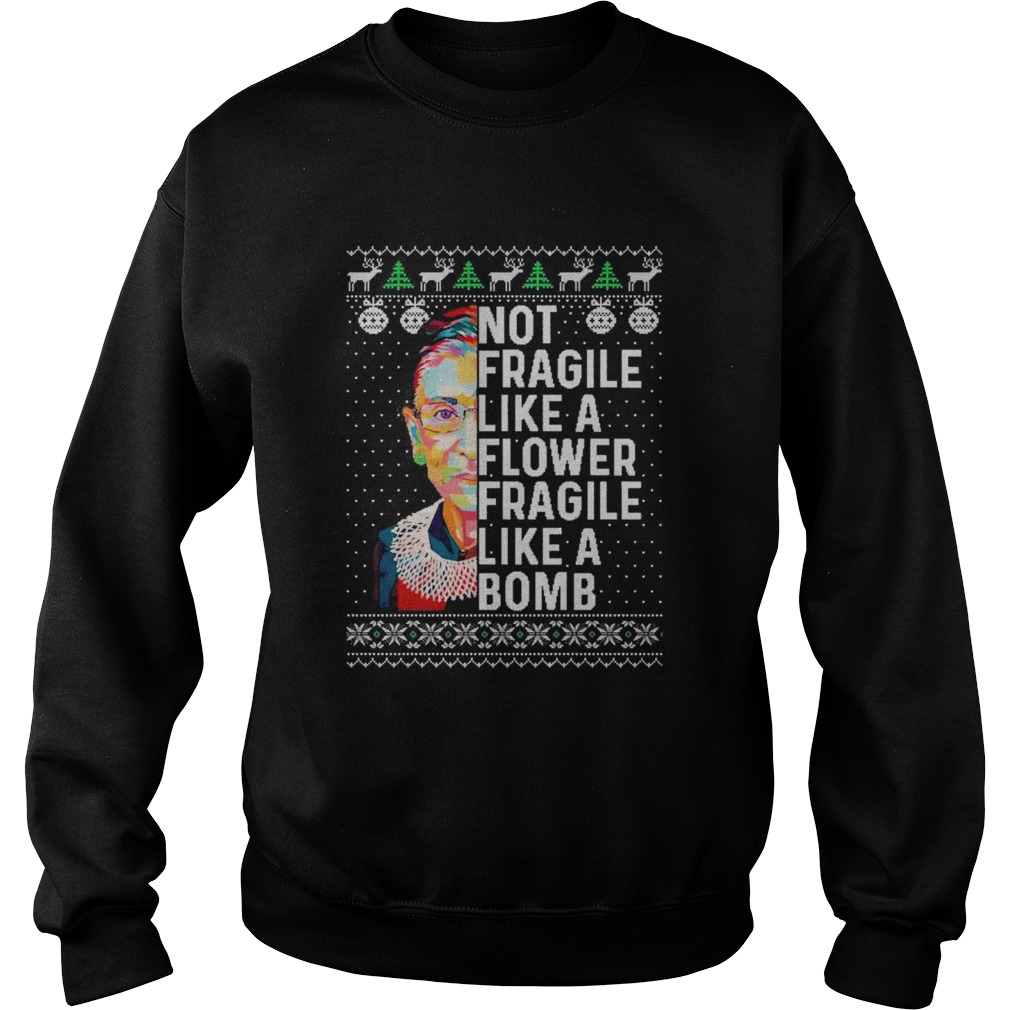 Ruth ginsburg ugly Christmas  Sweatshirt