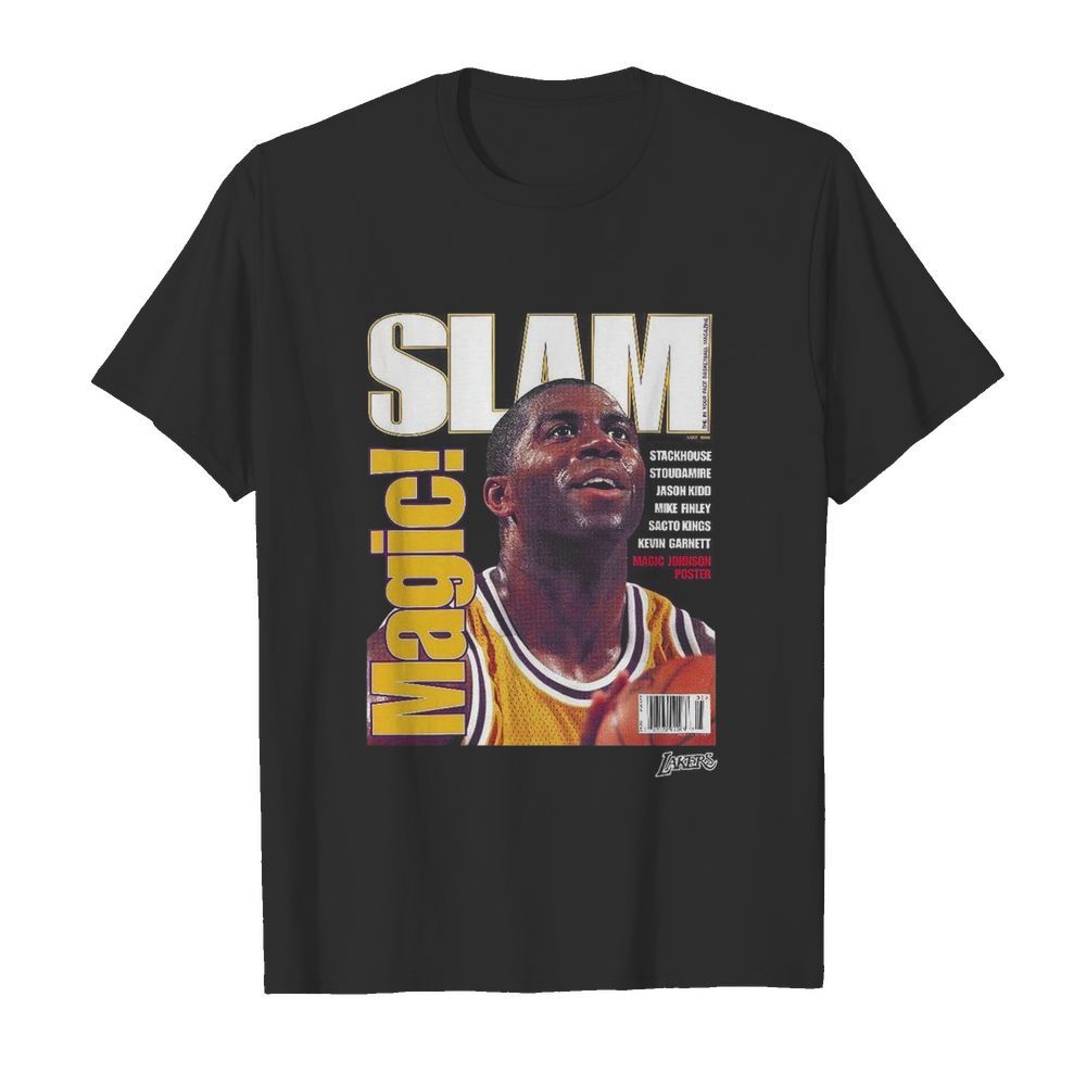 SLAM Cover Tee -Magic Johnson Poster shirt