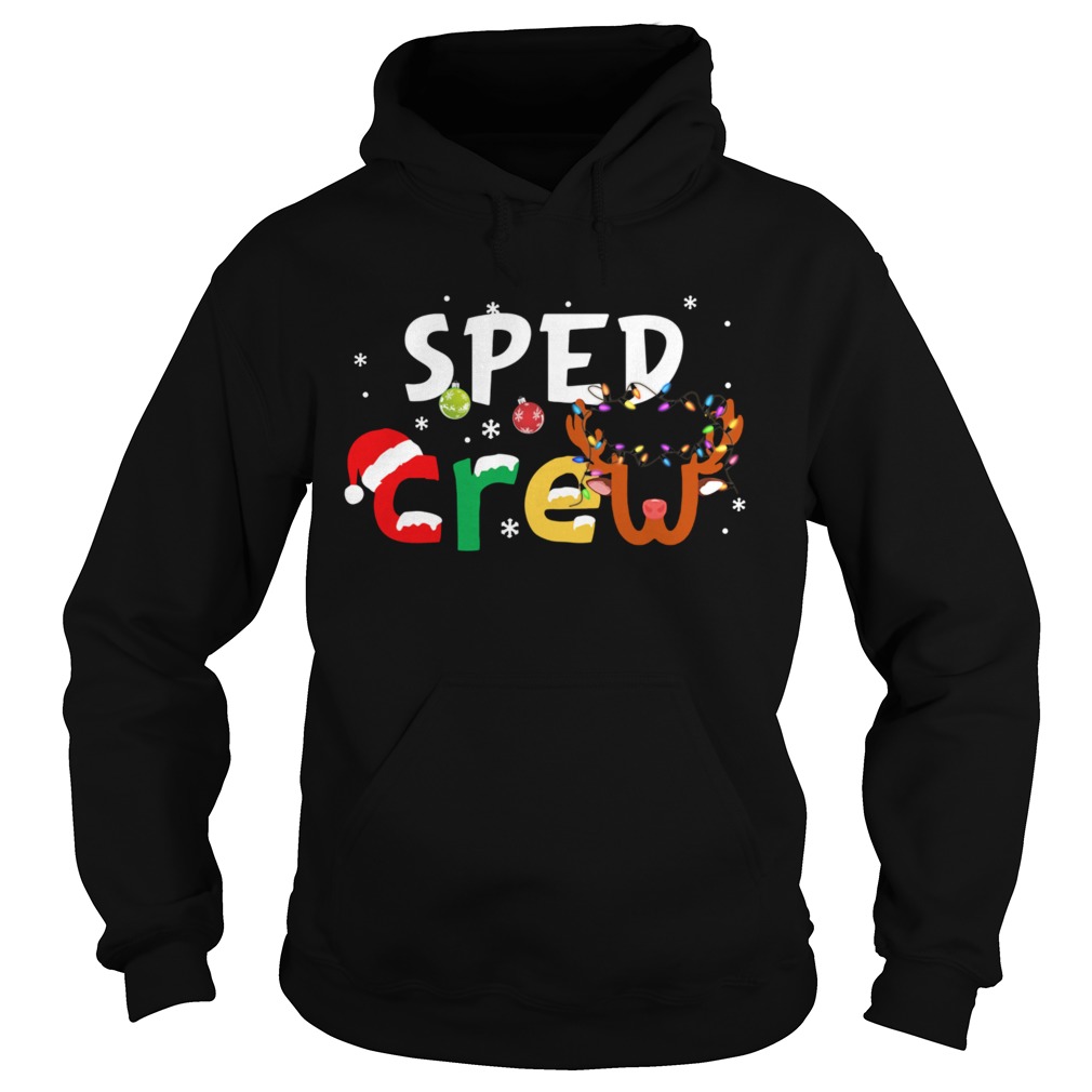 SPED Teacher Crew Christmas  Hoodie