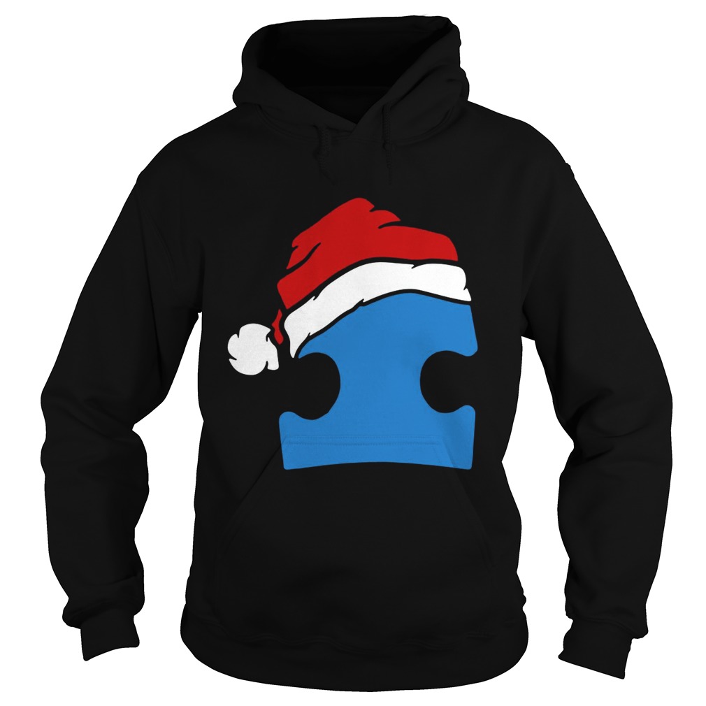 Santa Autism Christmas  Hoodie