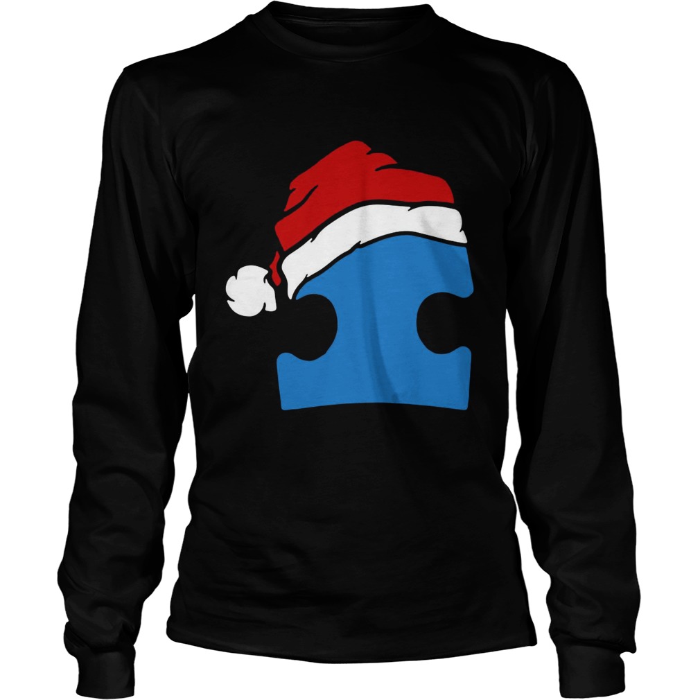 Santa Autism Christmas  Long Sleeve