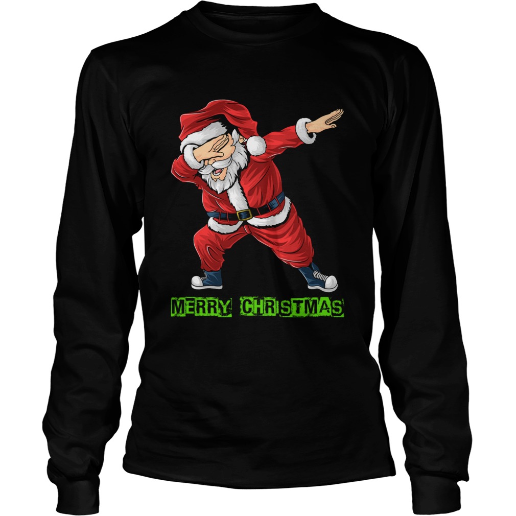 Santa Christmas Boys Kids  Long Sleeve