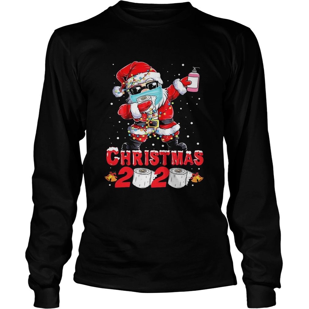 Santa Claus Dabbing Christmas 2020  Long Sleeve