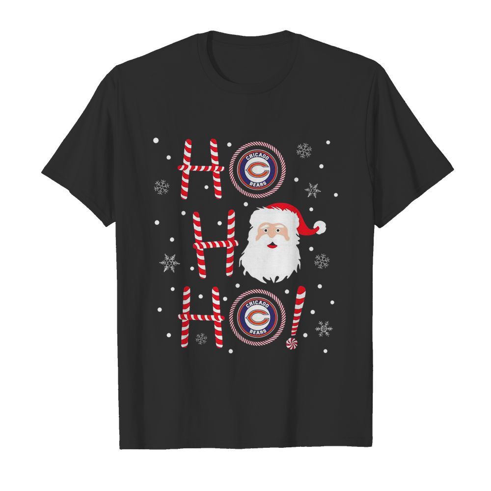 Santa Claus Ho Ho Ho Chicago Bears Christmas shirt