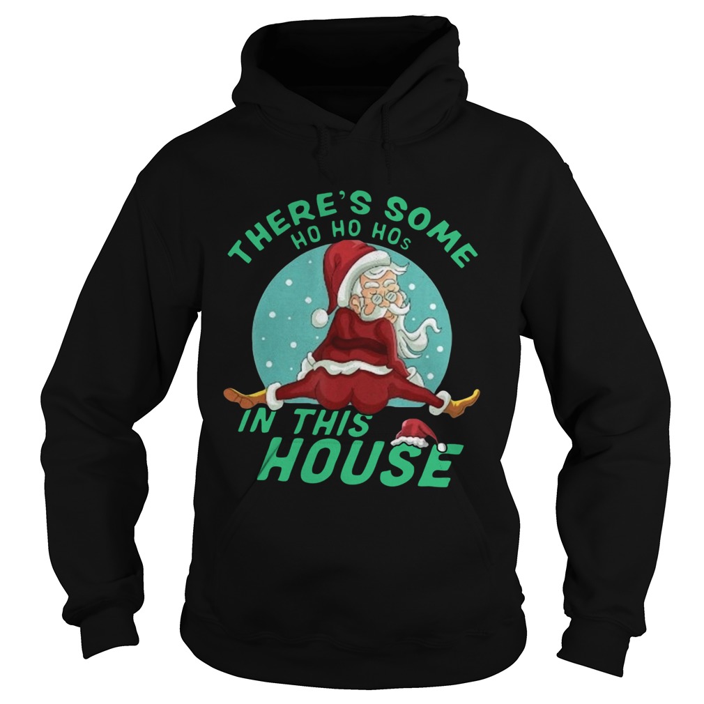 Santa Claus Theres Some Hoes In This House Christmas  Hoodie