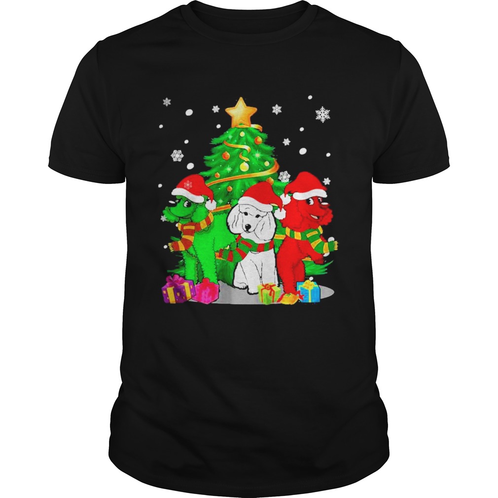 Santa Poodle Dogs Christmas 2020  Unisex