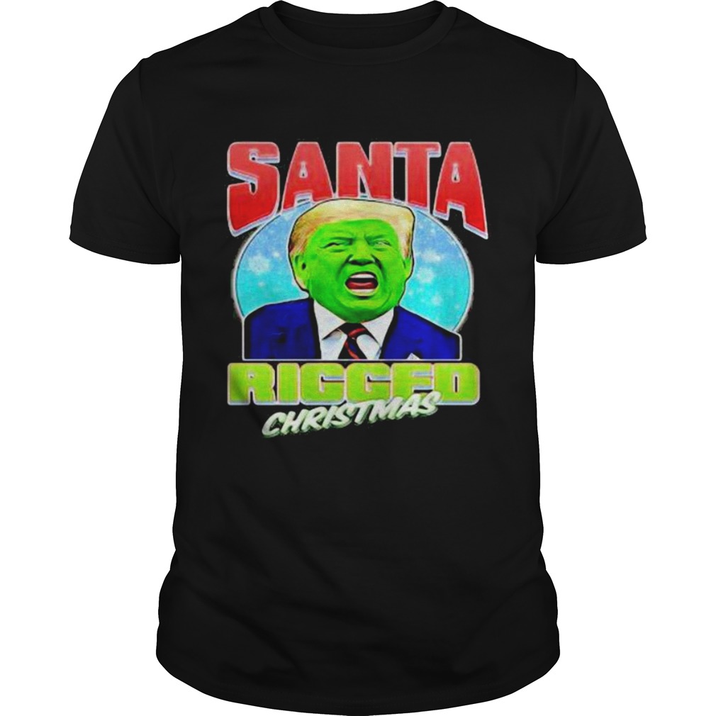 Santa Ricced Christmas Donald Trump Election  Unisex