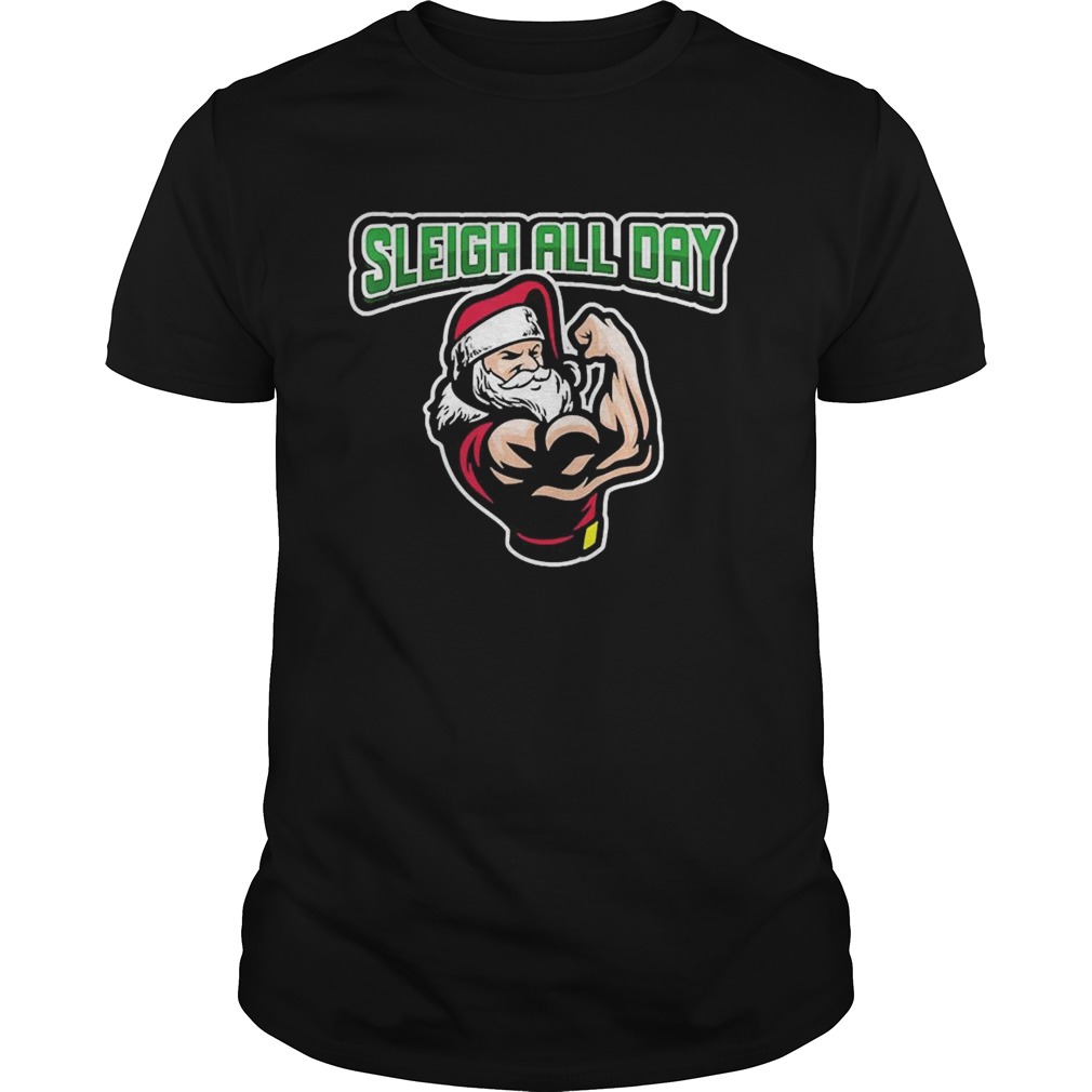 Santa Sleigh All Day Christmas shirt