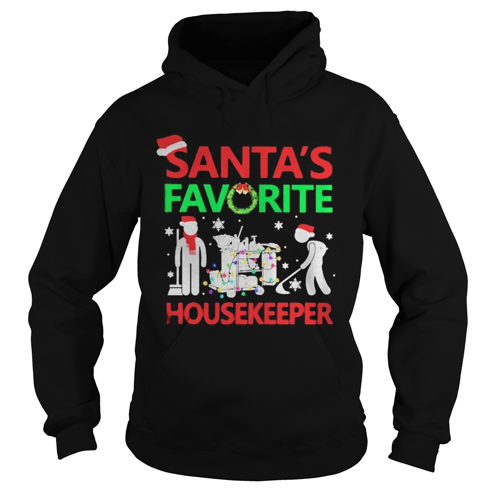 Santas Favorite Housekeeper  Hoodie