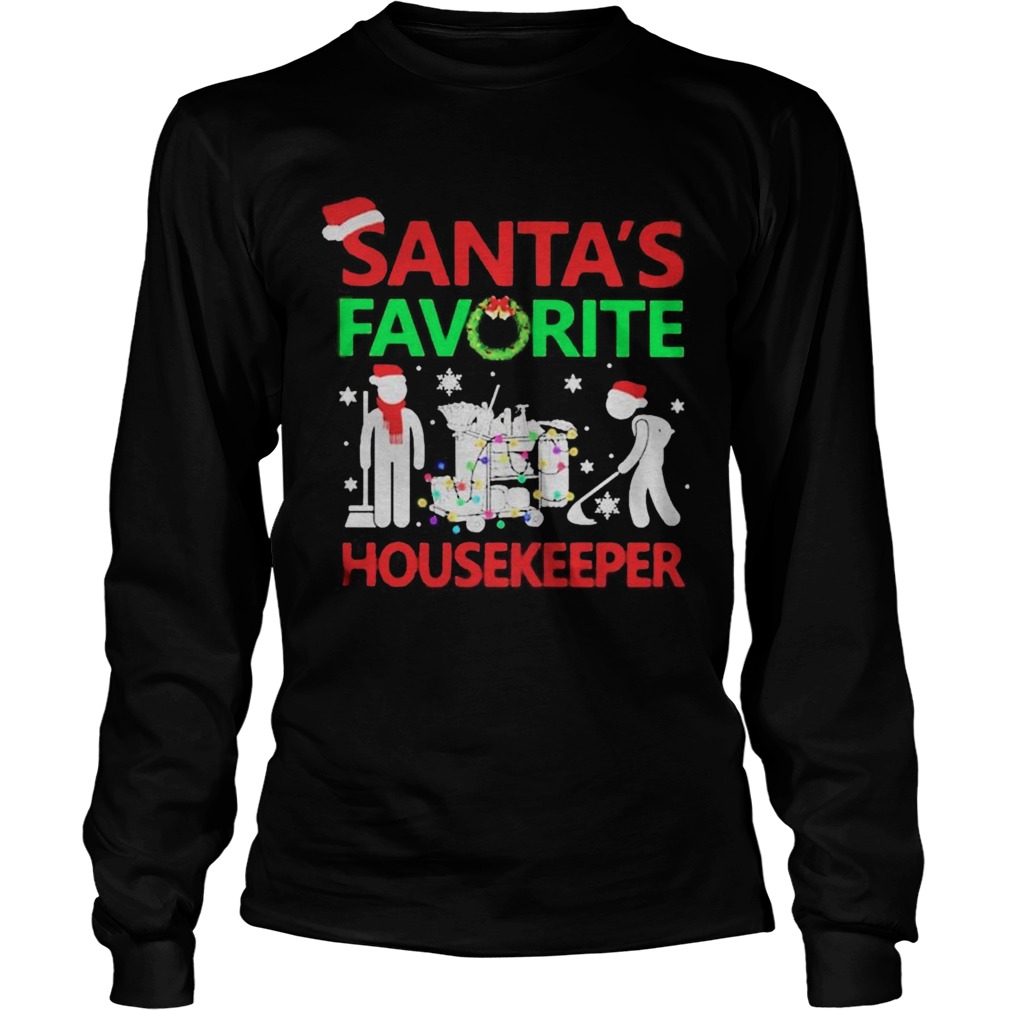 Santas Favorite Housekeeper  Long Sleeve