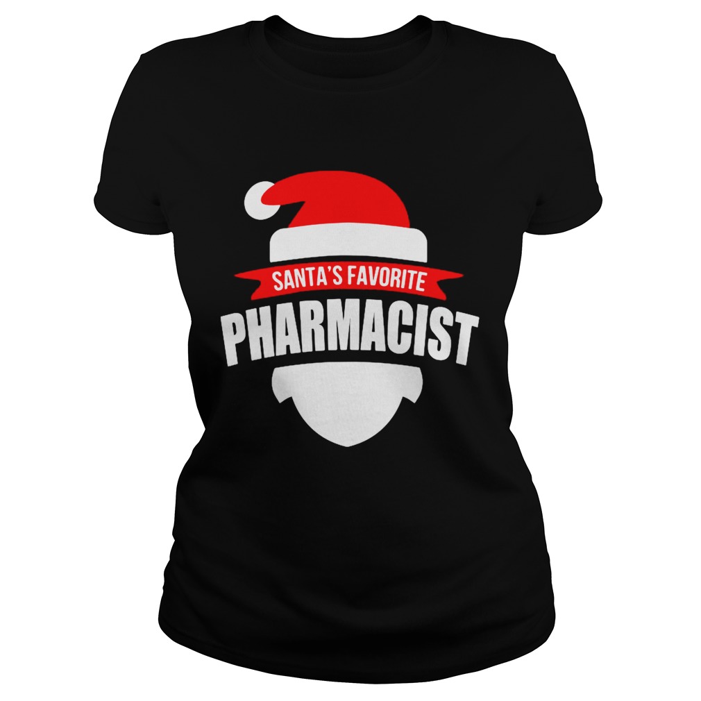 Santas Favorite Pharmacist Christmas  Classic Ladies