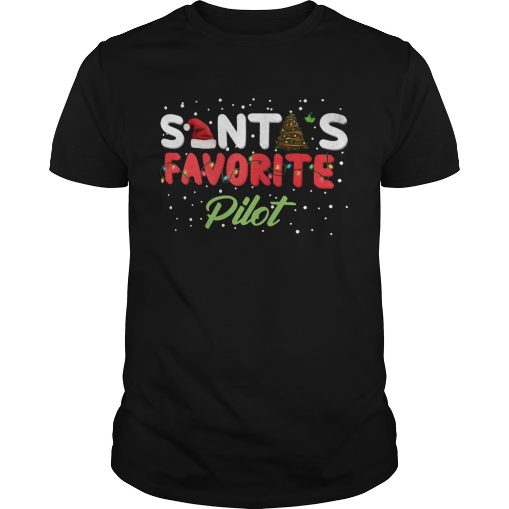 Santas Favorite Pilot Christmas  Unisex