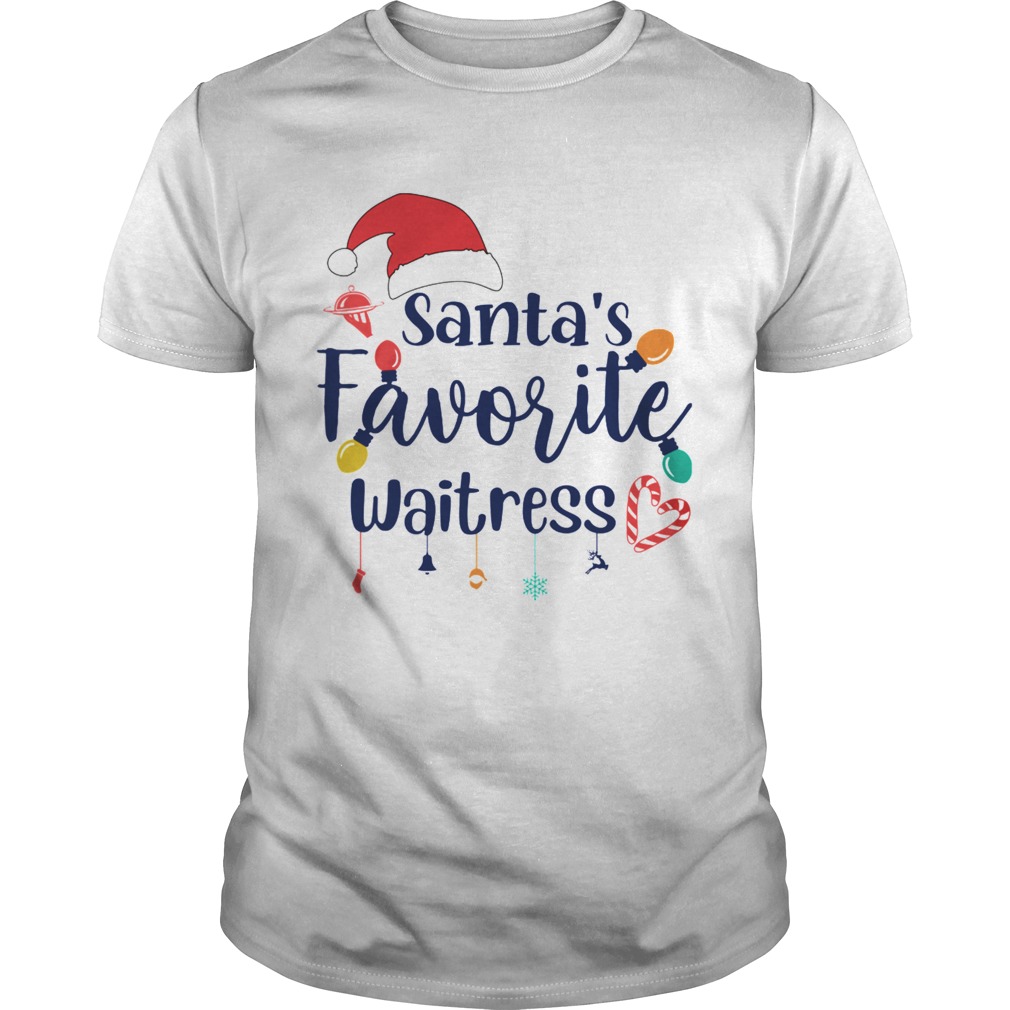 Santas Favorite Waitress Christmas  Unisex