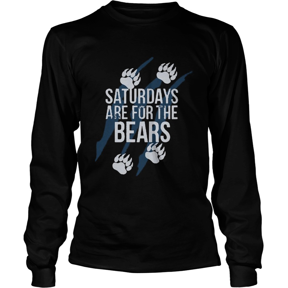 Saturdays Are For The Bears Me  Long Sleeve