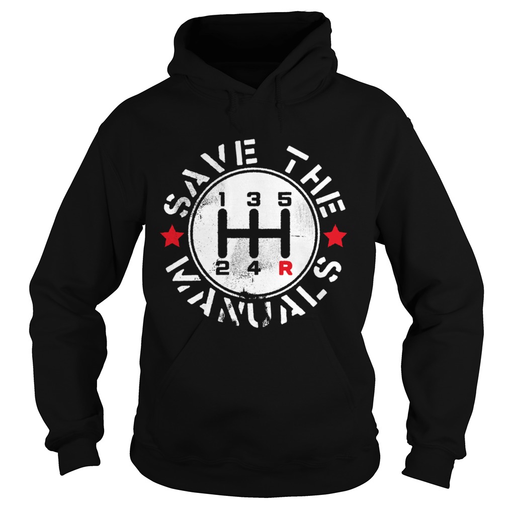 Save The Manuals Car  Hoodie