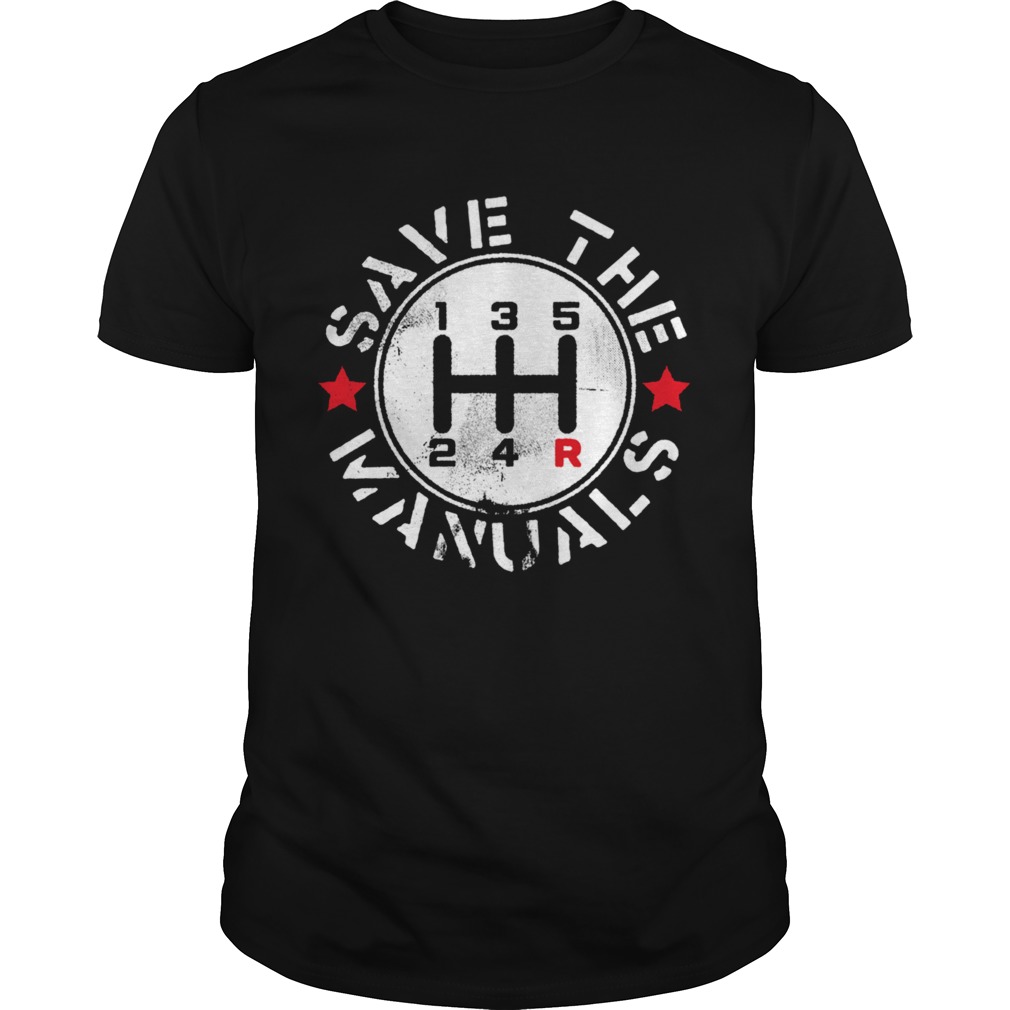 Save The Manuals Car  Unisex