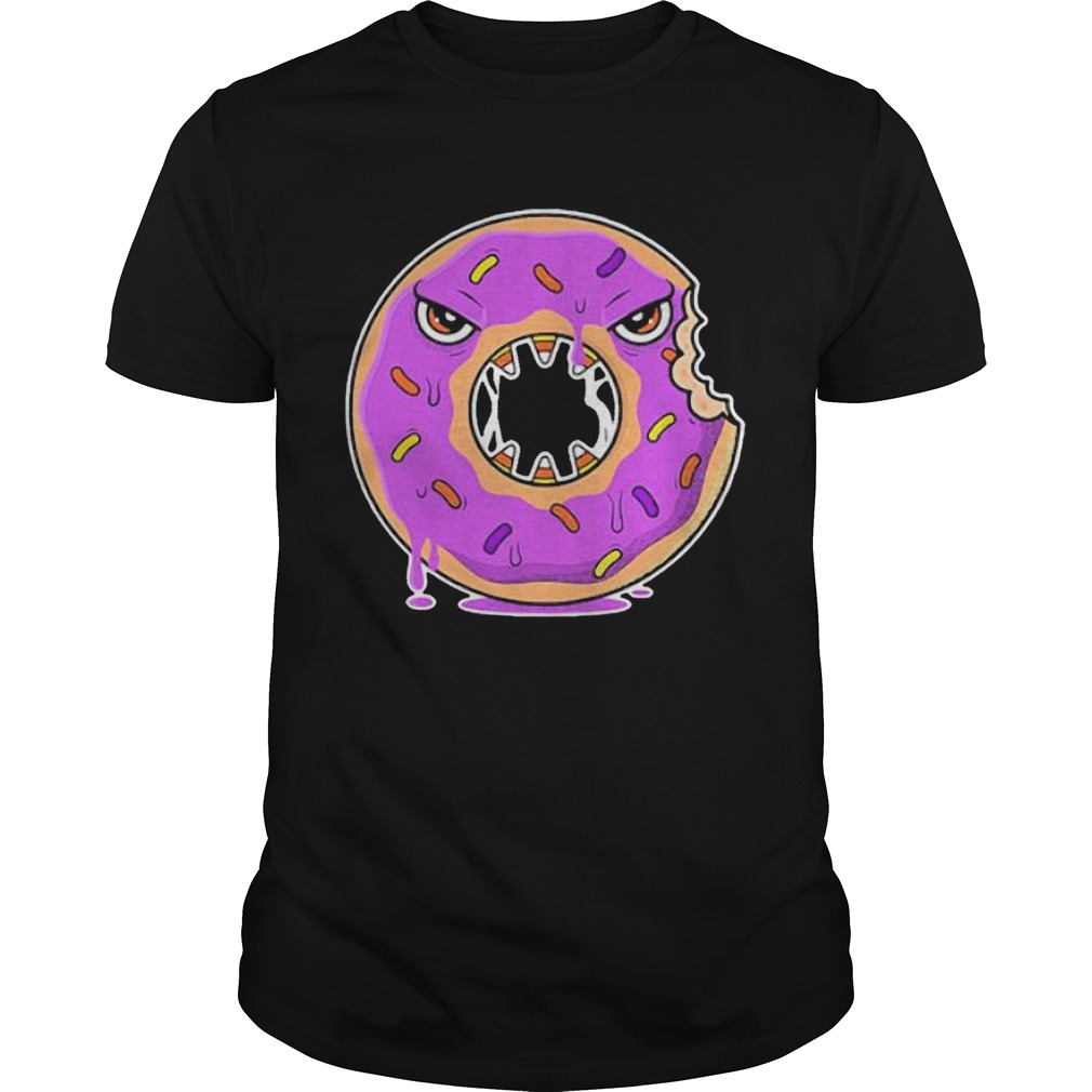 Scary Donut Costume Happy Halloween shirt