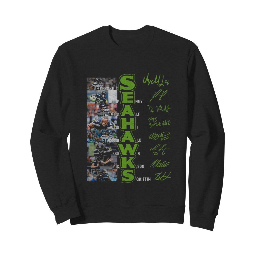 Seahawks Kendricks Pennv Metchalf Wright  Unisex Sweatshirt