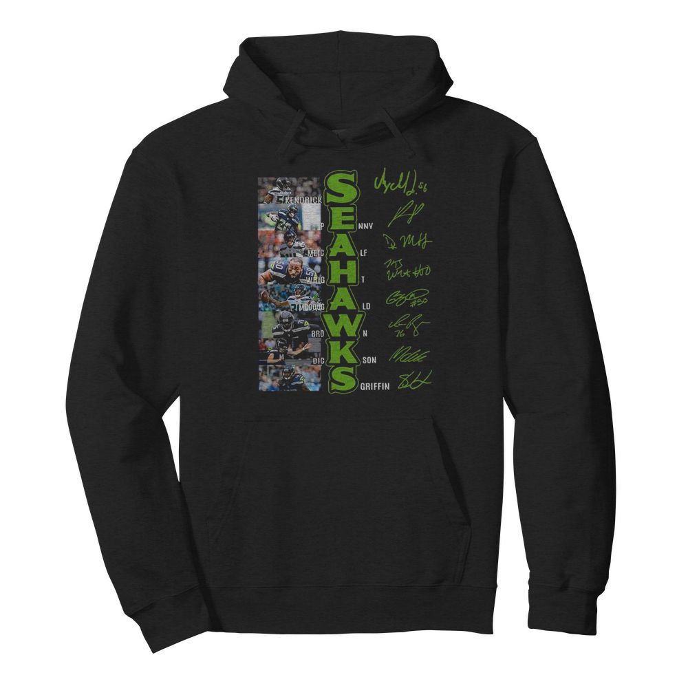 Seahawks Kendricks Pennv Metchalf Wright  Unisex Hoodie