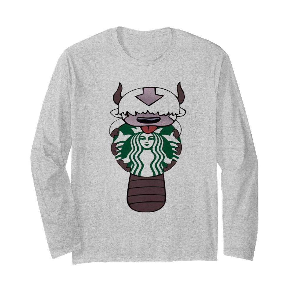 Sheep hug starbucks logo  Long Sleeved T-shirt 