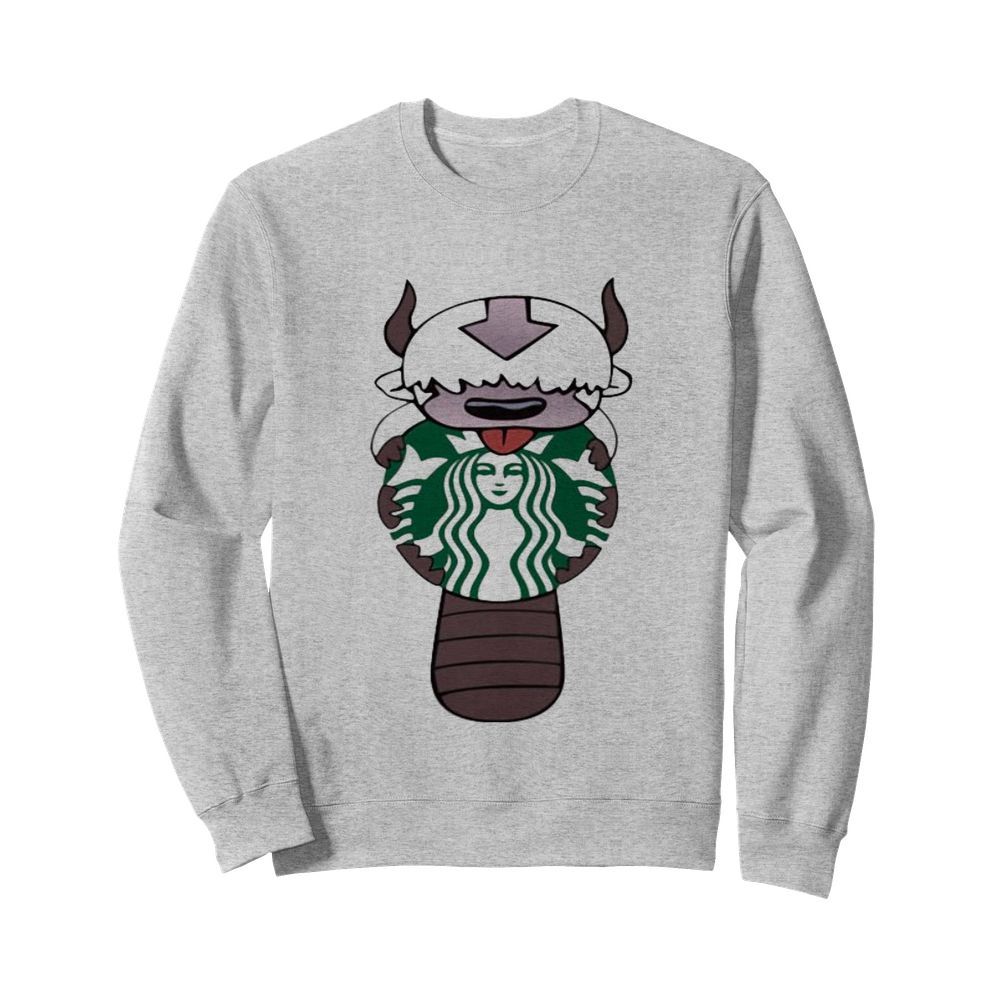 Sheep hug starbucks logo  Unisex Sweatshirt