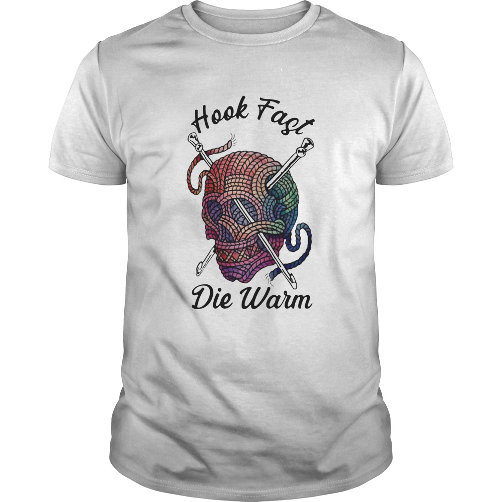 Skull Hook Fast Die Warm Crochet shirt