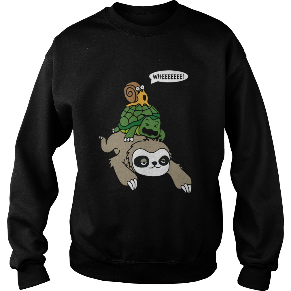 Sloth Turtle Snail Animal  Sweatshirt