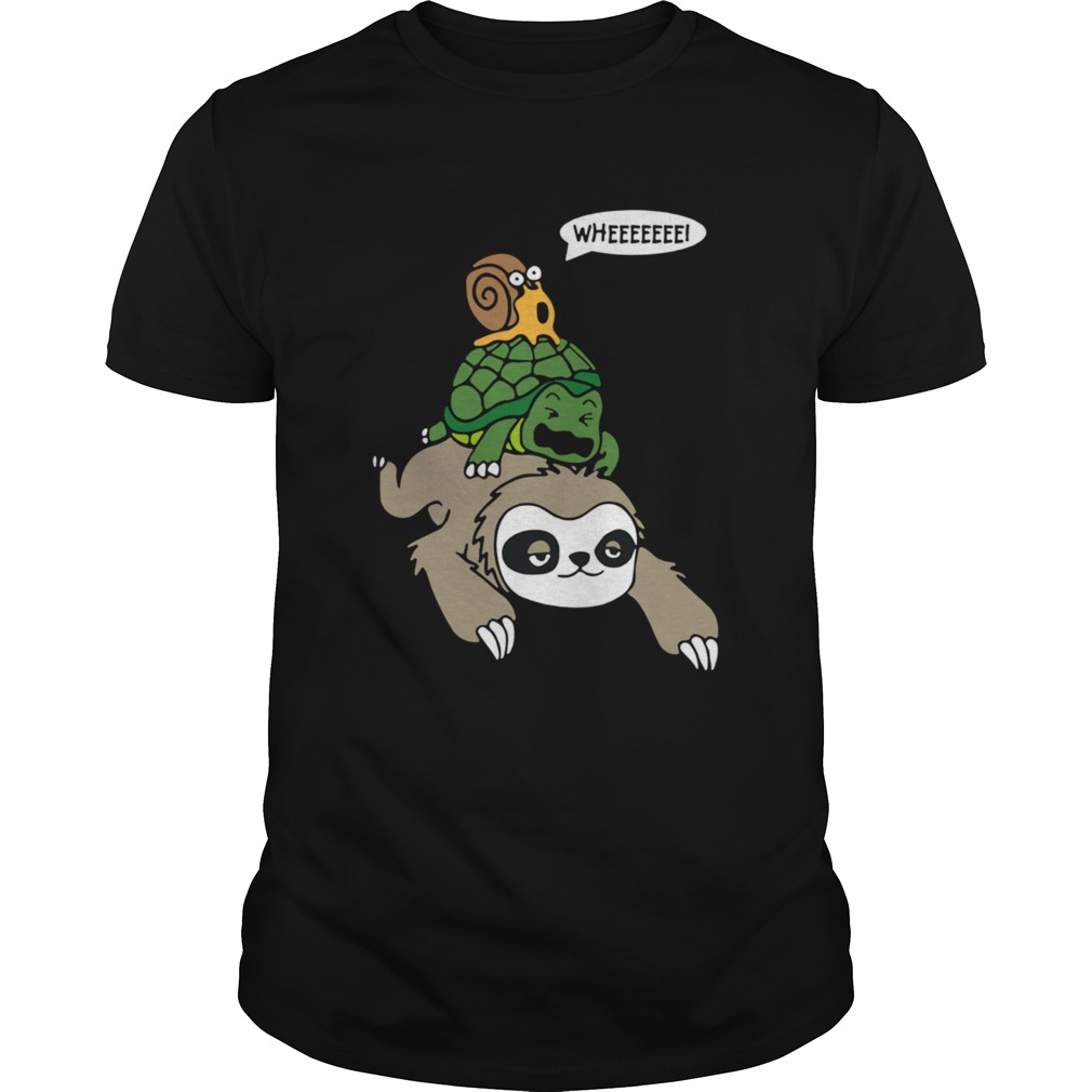 Sloth Turtle Snail Animal  Unisex