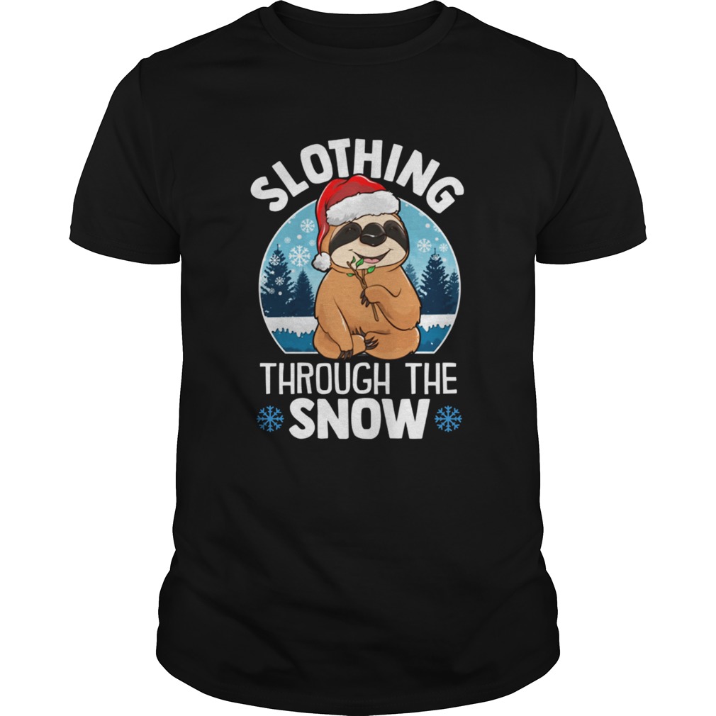 Slothing through the snow  Unisex