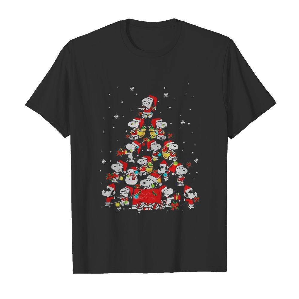 Snoopy Christmas Tree shirt