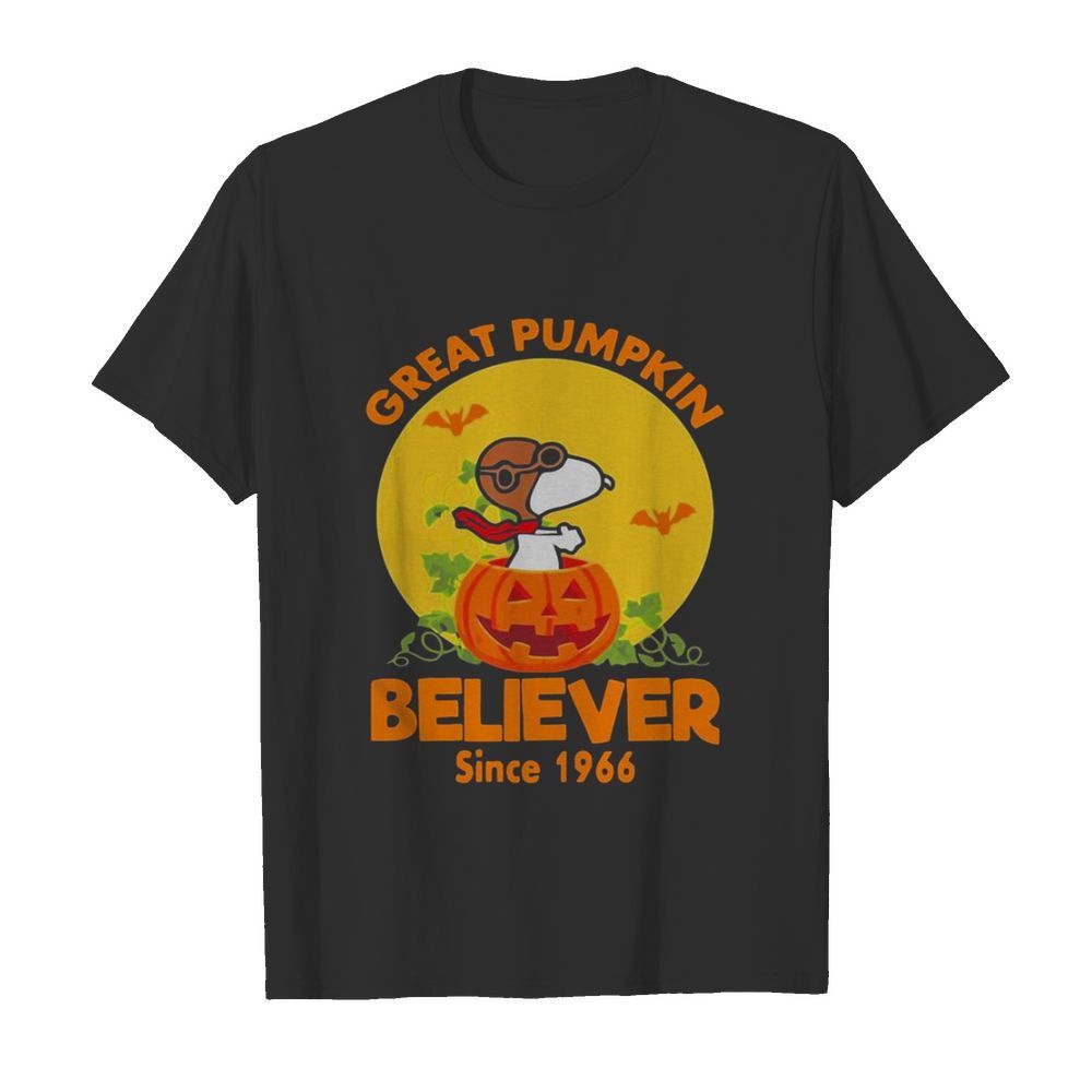 Snoopy Great Pumpkin Believer Since 1966 Halloween  Classic Men's T-shirt