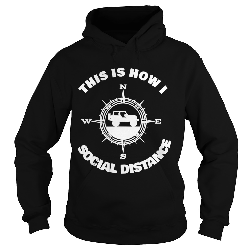 Social Distance Jeeping Off Road  Hoodie