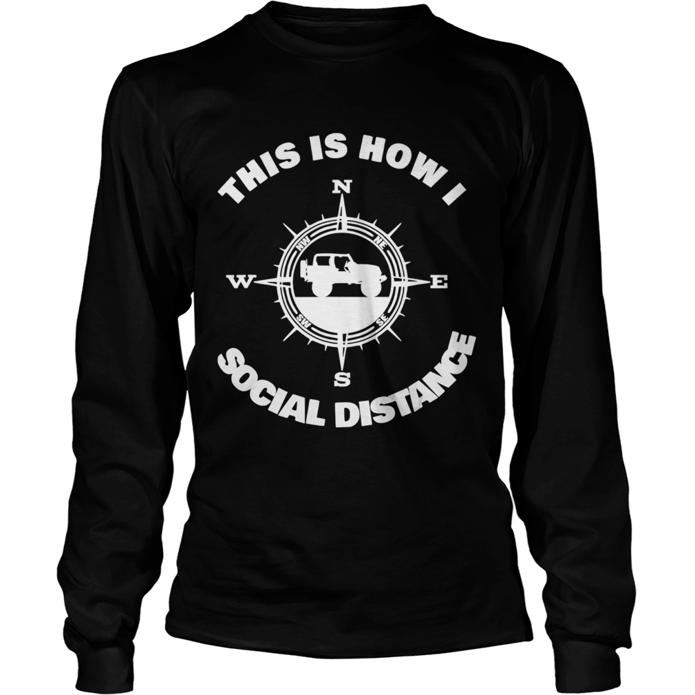 Social Distance Jeeping Off Road  Long Sleeve