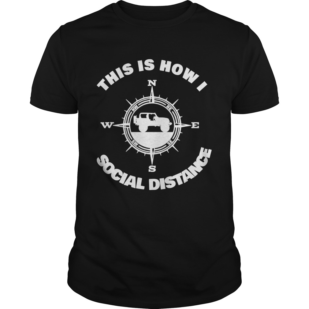 Social Distance Jeeping Off Road  Unisex