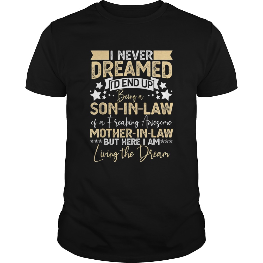 Son in Law Birthday from Awesome Mother in Law shirt