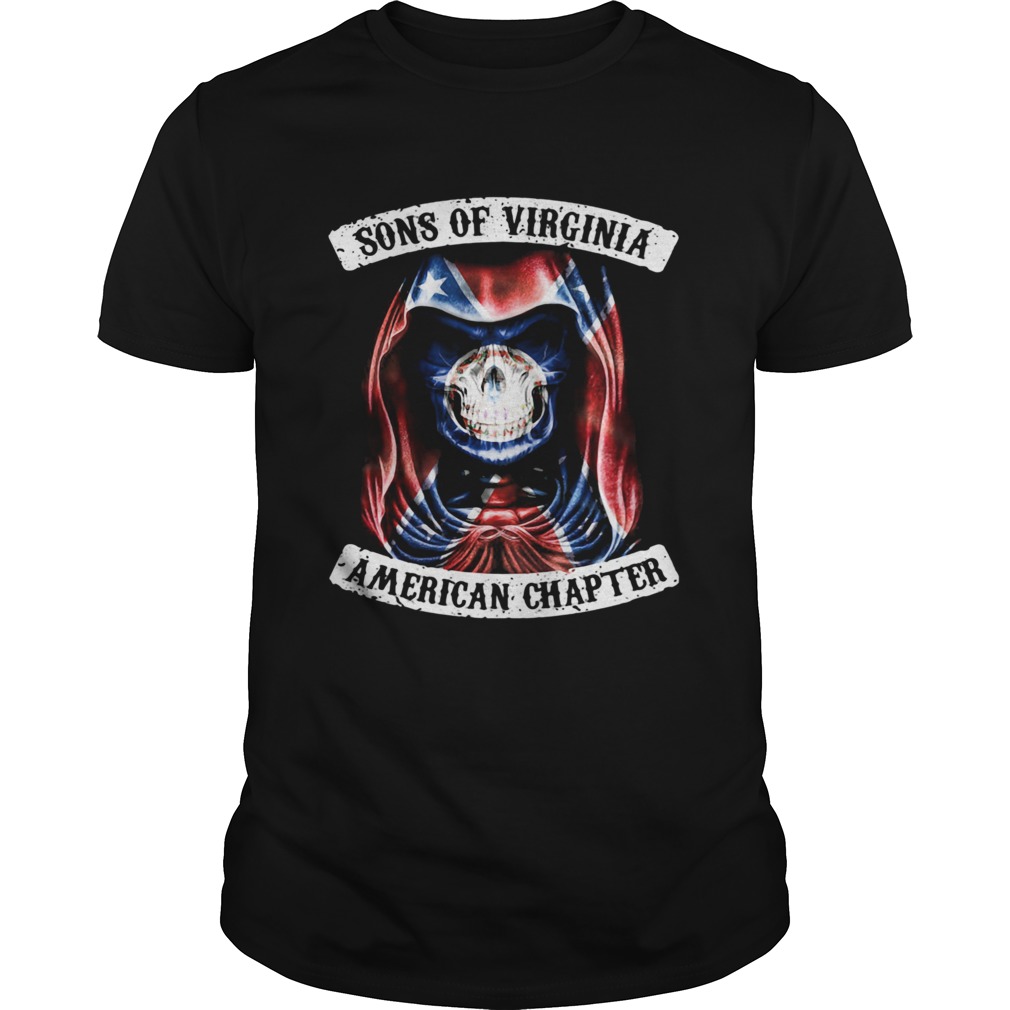 Sons of virginia american chapter british flag shirt