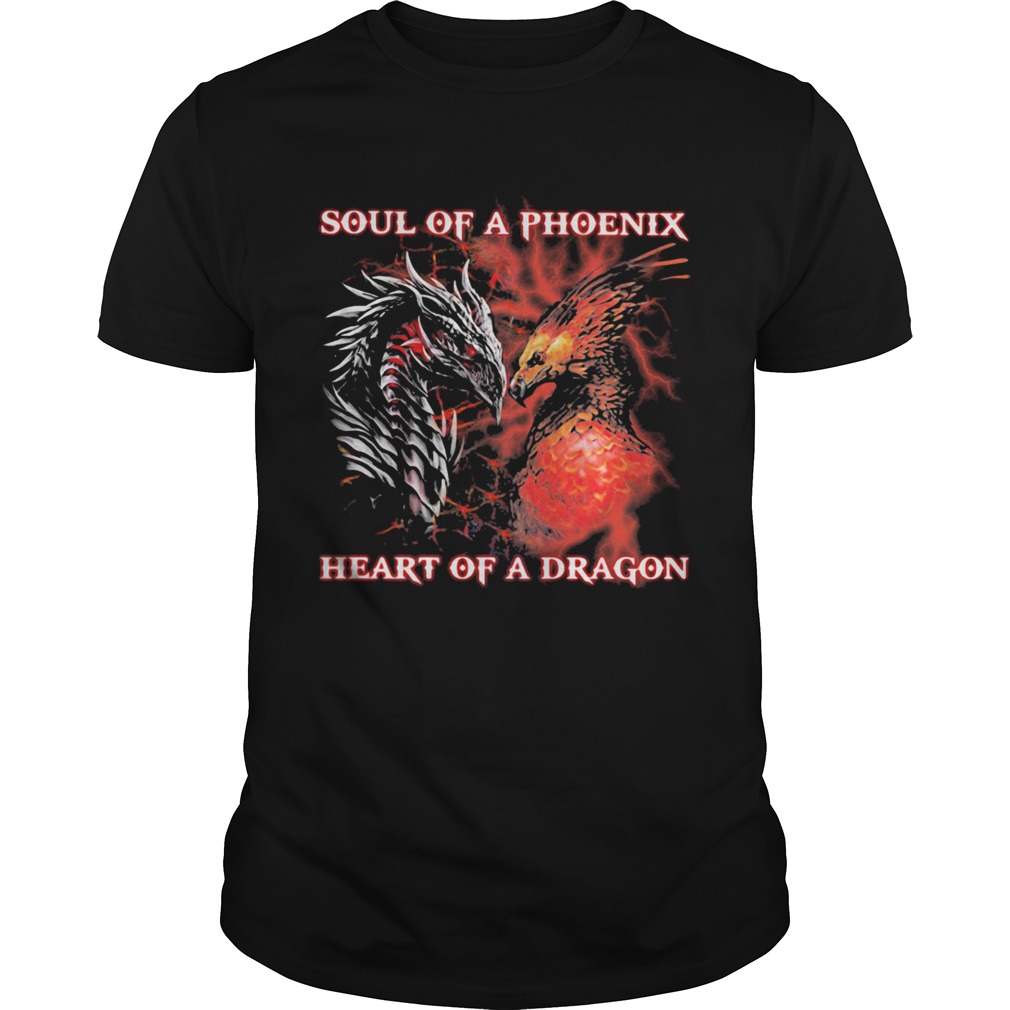 Soul Of A Phoenix Heart Of A Dragon shirt