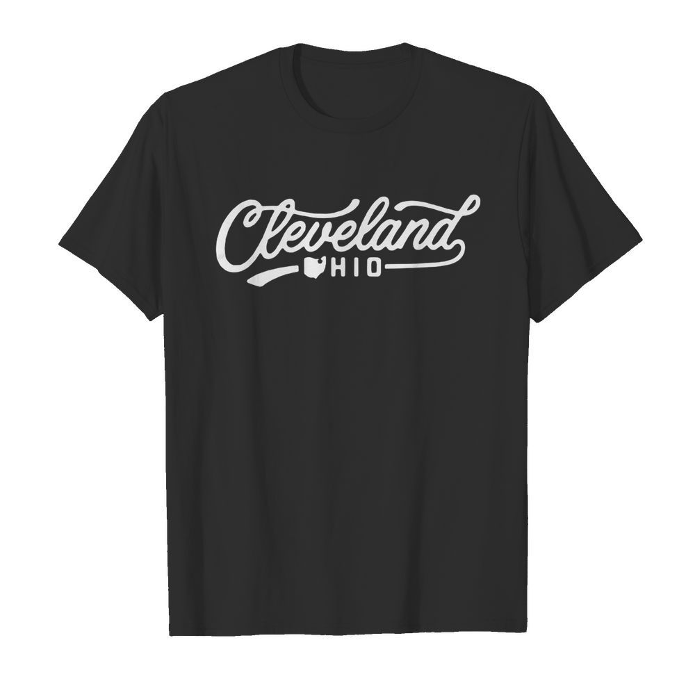 Special Edition Pink Cleveland Script Icons shirt