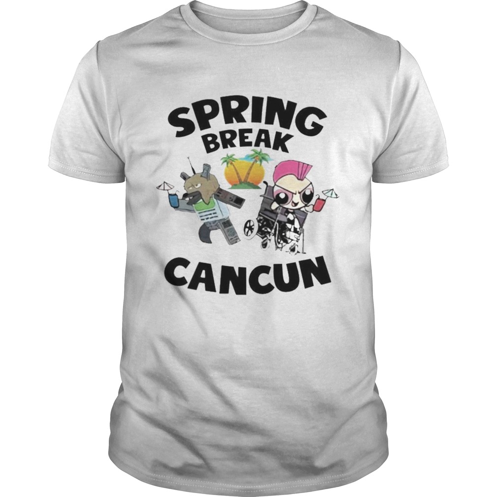 Spring break cancun shirt