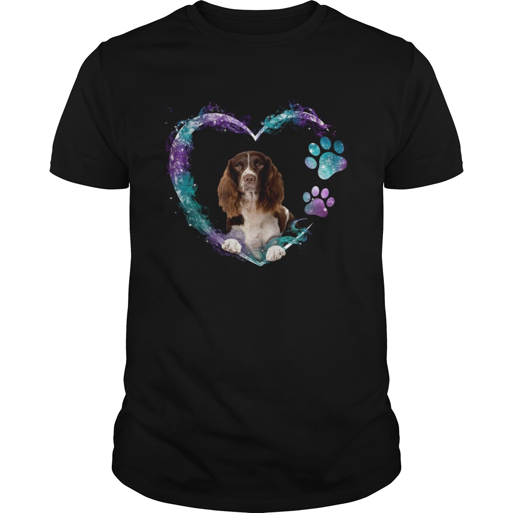 Springer Spaniel Paw Dog Heart  Unisex