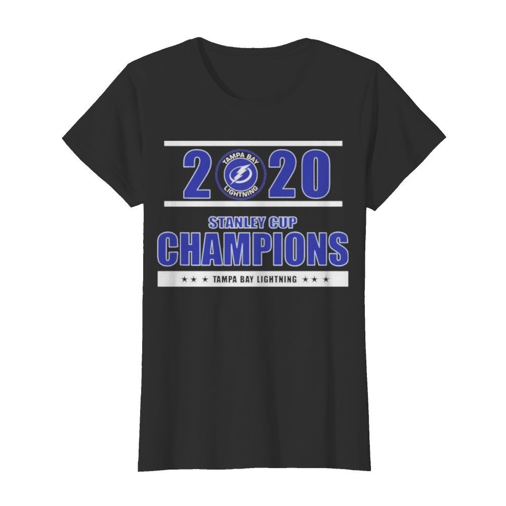 Stanley Cup Tampa Bay Lightning Champions 2020  Classic Women's T-shirt