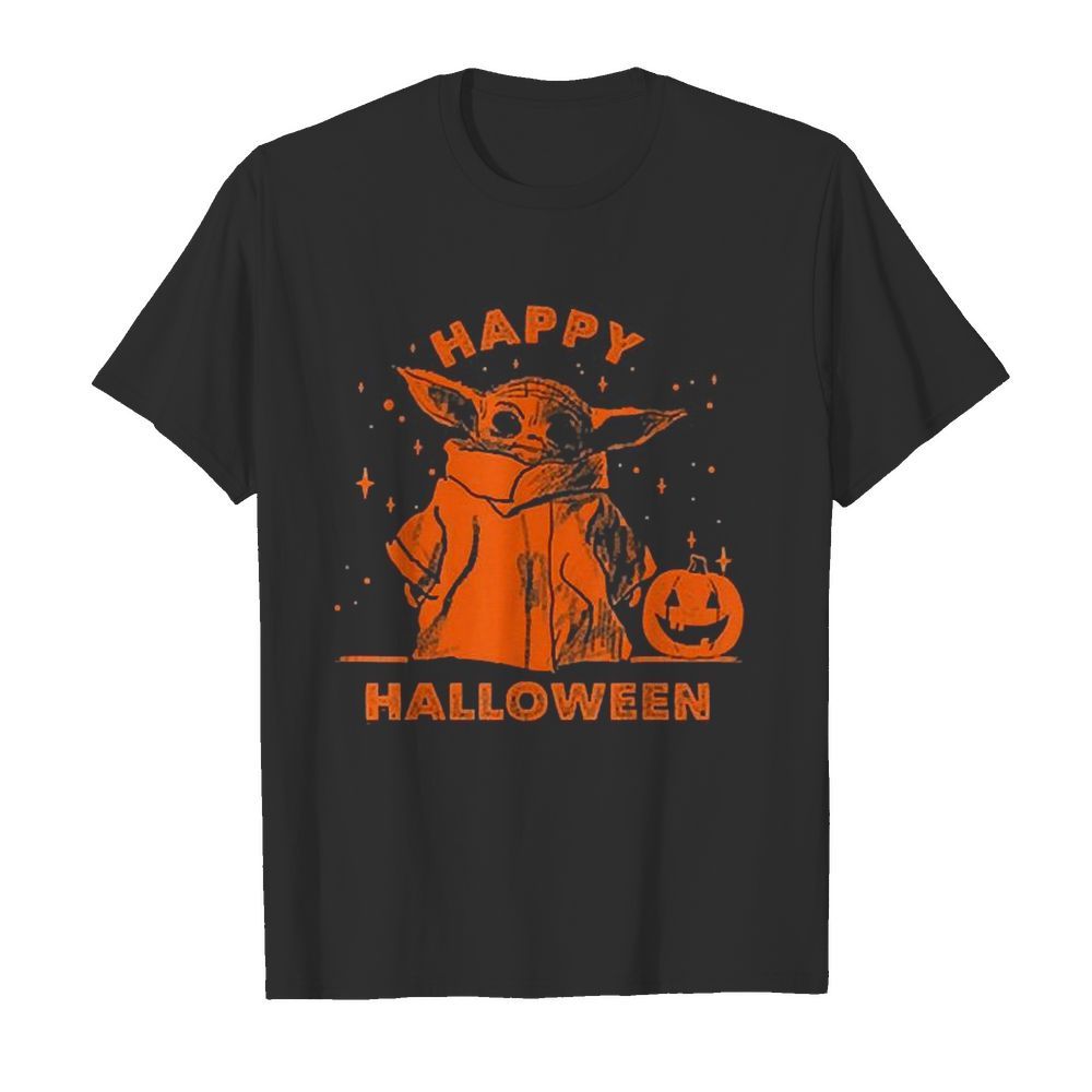 Star Wars The Mandalorian The Child Happy Halloween Baby Yoda shirt