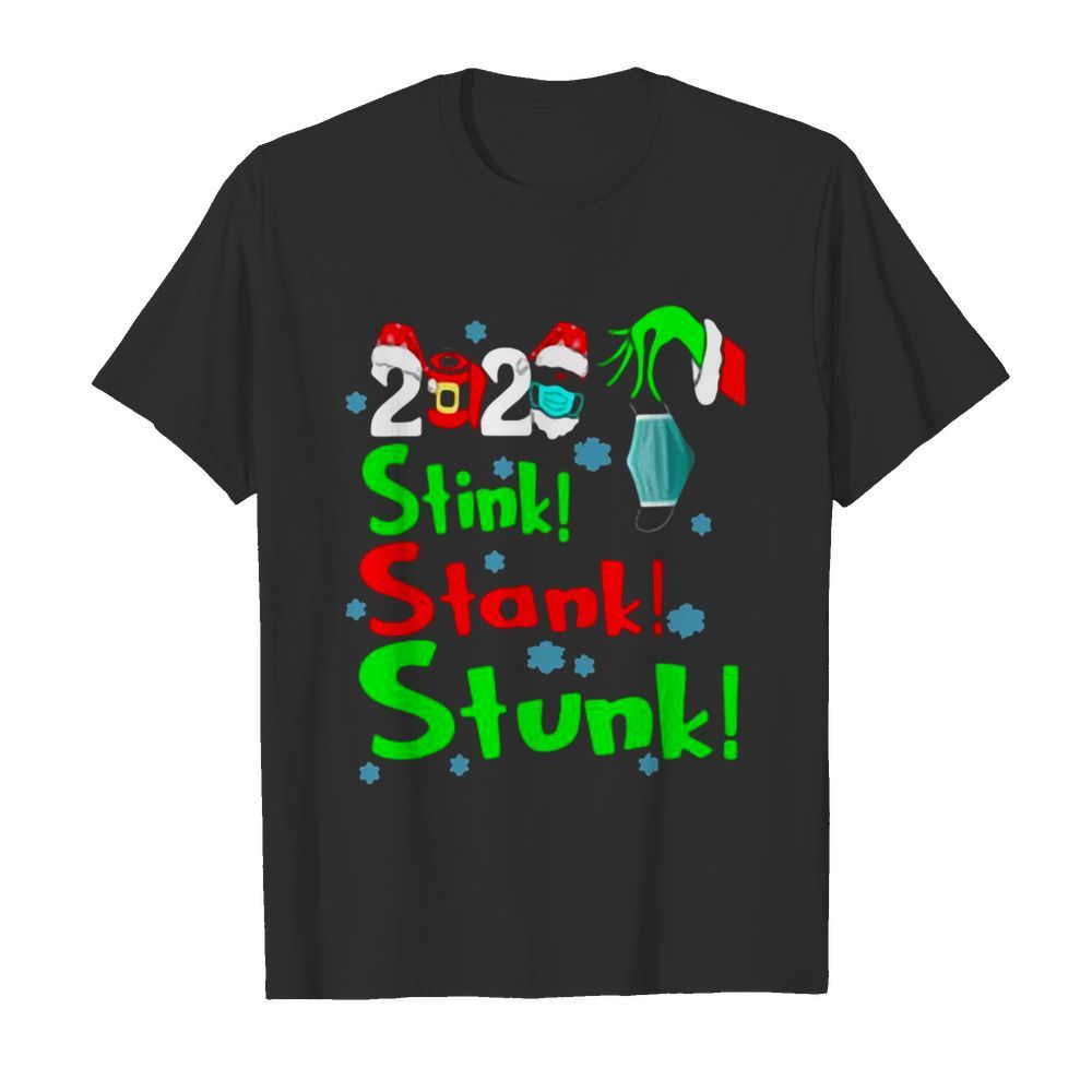 Stink Stank Stunk Funny Grinch Holiday Christmas shirt