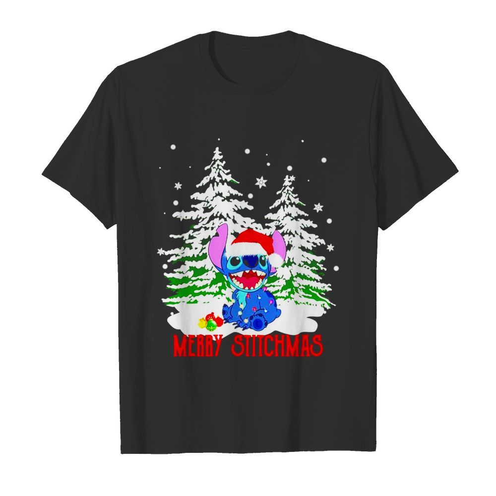 Stitch santa merry stitchmas Christmas shirt