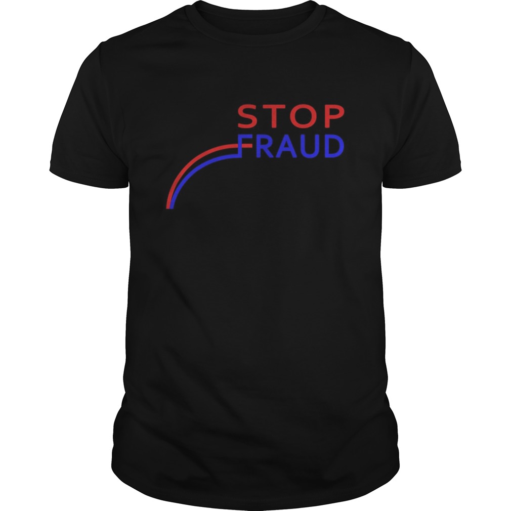 Stop Fraud Presidential Election Vote Graph Chart shirt