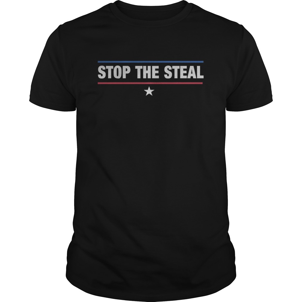 Stop the steal trumpbiden election results 2020 political shirt