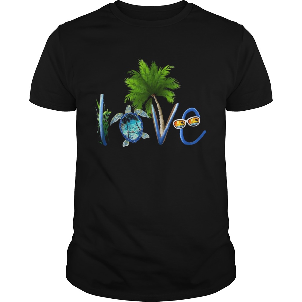 Summer Vibe Turtle Love shirt