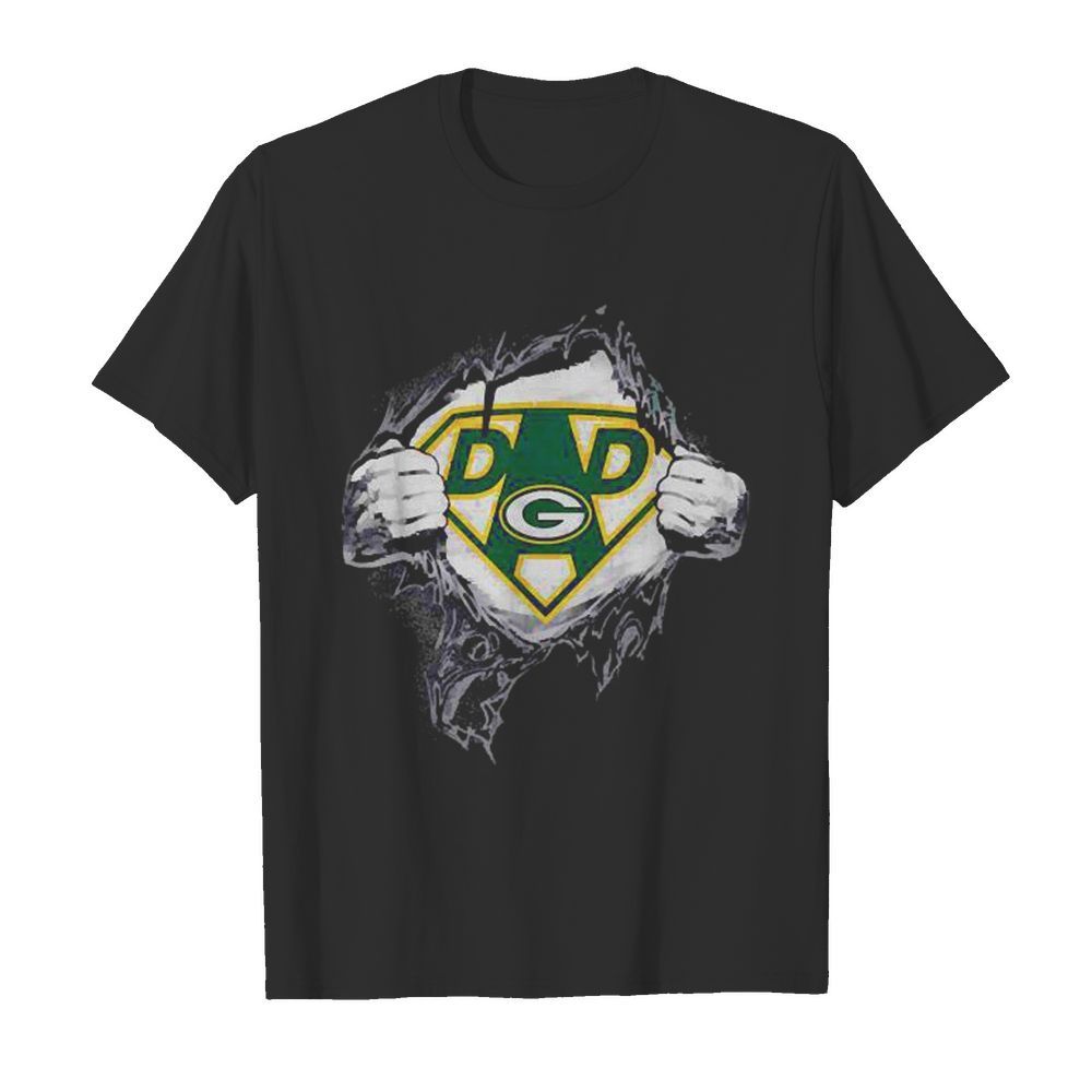 Superhero Dad Green Bay Packers shirt