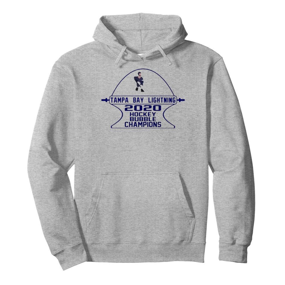 Tampa Bay Lightning 2020 hockey bubble champions  Unisex Hoodie